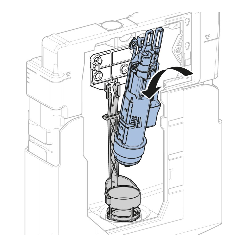 Geberit Type 212 Complete Flush Valve for Concealed Cisterns - Image 3
