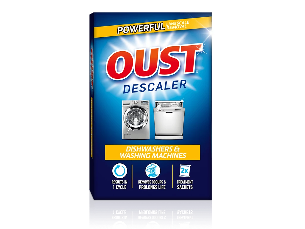 Oust Pack Of 2 Dishwasher & Washing Machine Deep Cleaning Descale